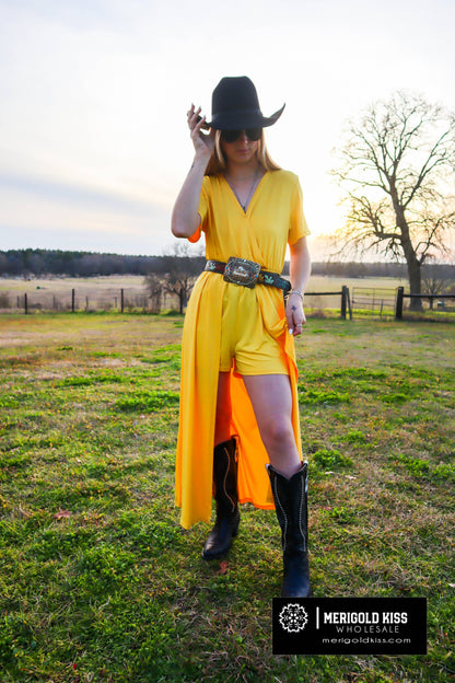 MK075 Just Add Boots Jumpsuit - 4 Colors