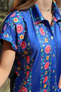 MK055 Deep South Short Sleeve Button Up Duster - 4 Colors